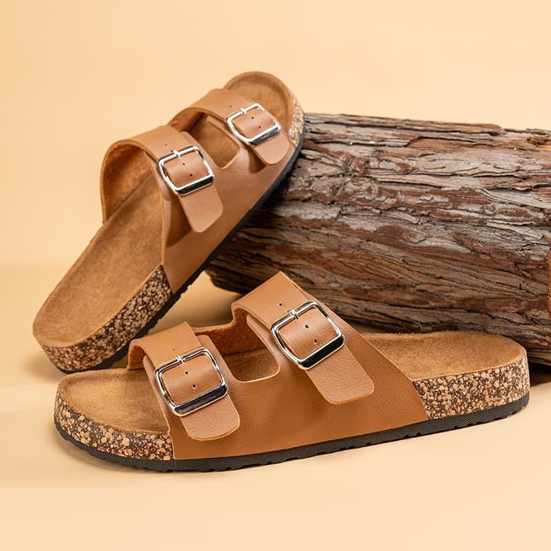 Summer Men's Leather Sandals Large Size Outdoor Beach Sandals Cross-border Men's Sandals