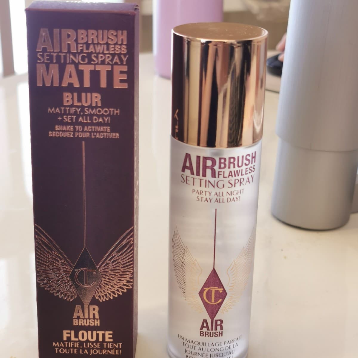Cross-border CT/CHARLOTTE TILBURY Setting Spray Matte Hydrating Long-Lasting Makeup