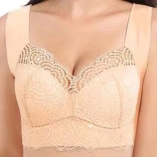 No Rims Export Intimates Large Size Sexy Lace Sports Sleep Vest Bra Fat mm Thin Push-Up Bra