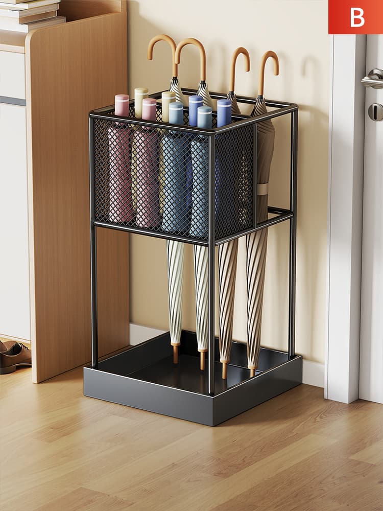 Doorway Folding Umbrella Hanger, Indoor Umbrella Storage Wonder, Creative Umbrella Display Rack Commercial Drip Stand