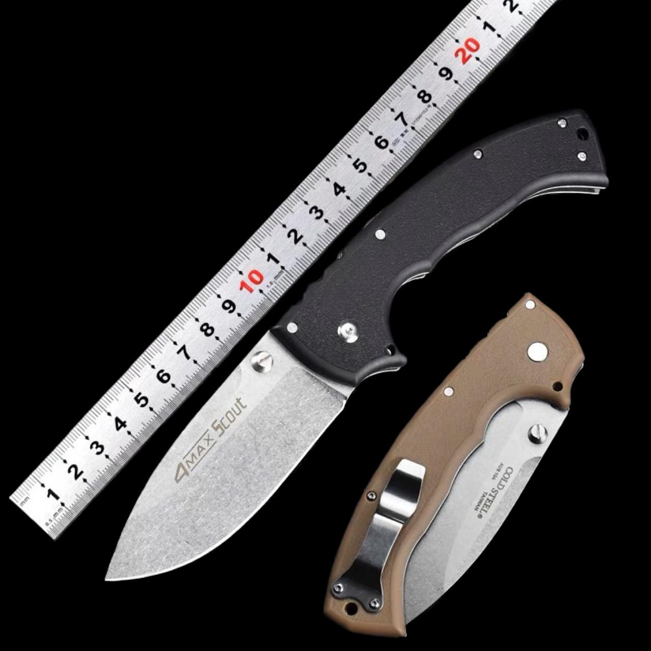 Cold Steel 4-MAX folding knife folding knife outdoor self-defense knife cross-border ready stock