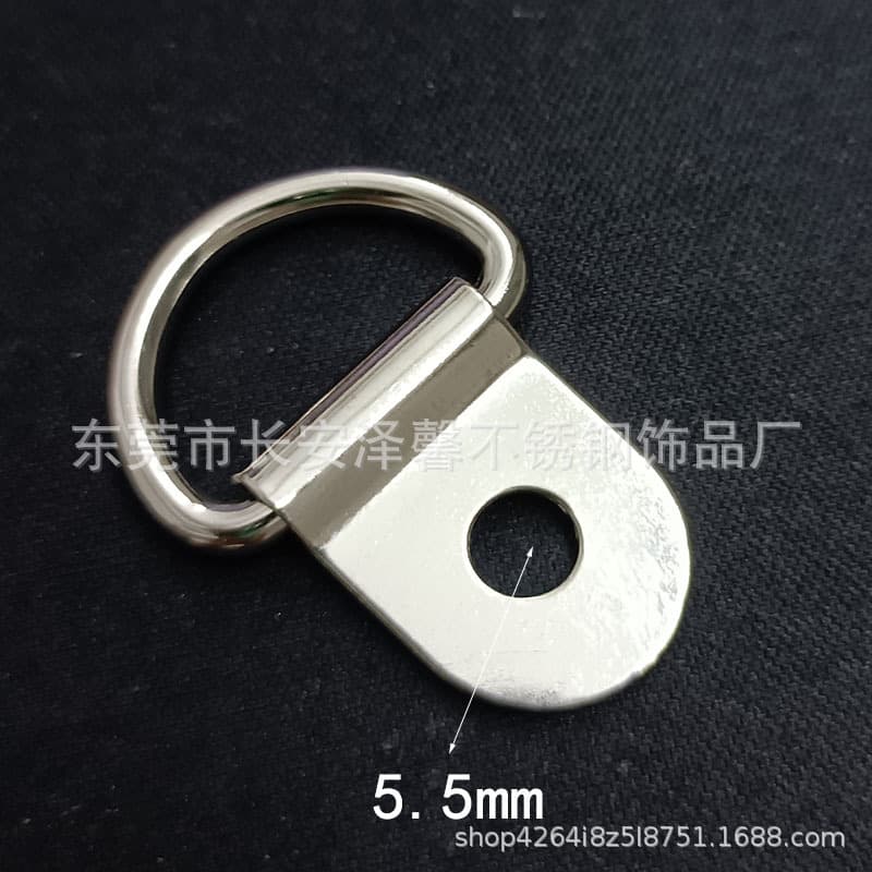 Guangdong D-ring hanger, photo frame hook, cross-stitch pendant, semi-circular D-ring, truck pull ring