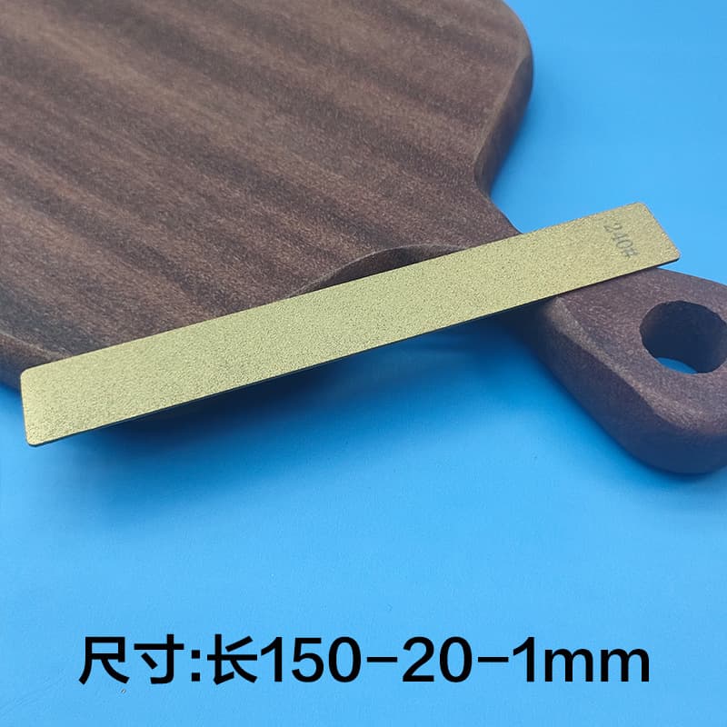 Titanium-Coated Diamond Rectangular Grinding Disc for Seal Engraving, Knife Sharpening, Jade, Stone, and Nail Polishing
