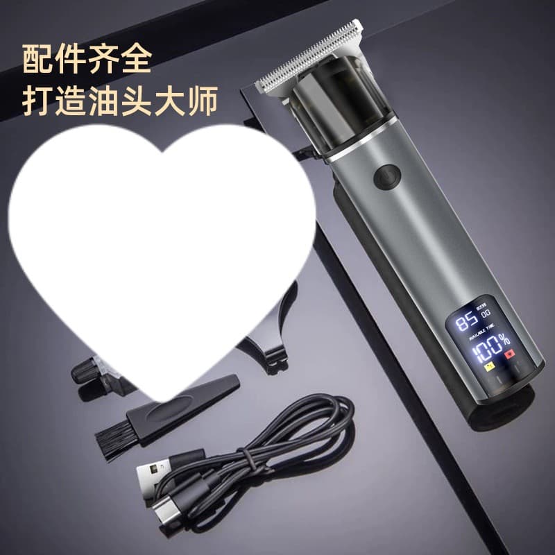 Cross-border supply electric hair clipper for hairdressing, hair trimmer, carving hair clipper, home electric clipper