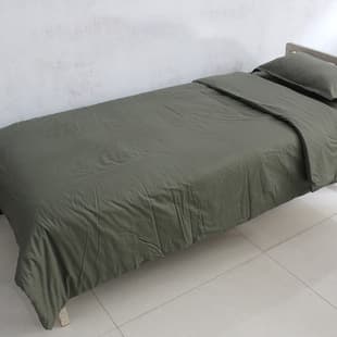 Army Green dormitory military training single cotton quilt