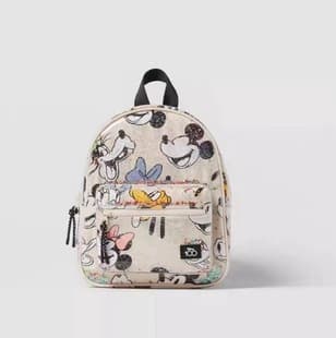 Cross-border New Transparent Mickey Mouse Children's Collaboration Disney Print Mini Backpack 1293130002