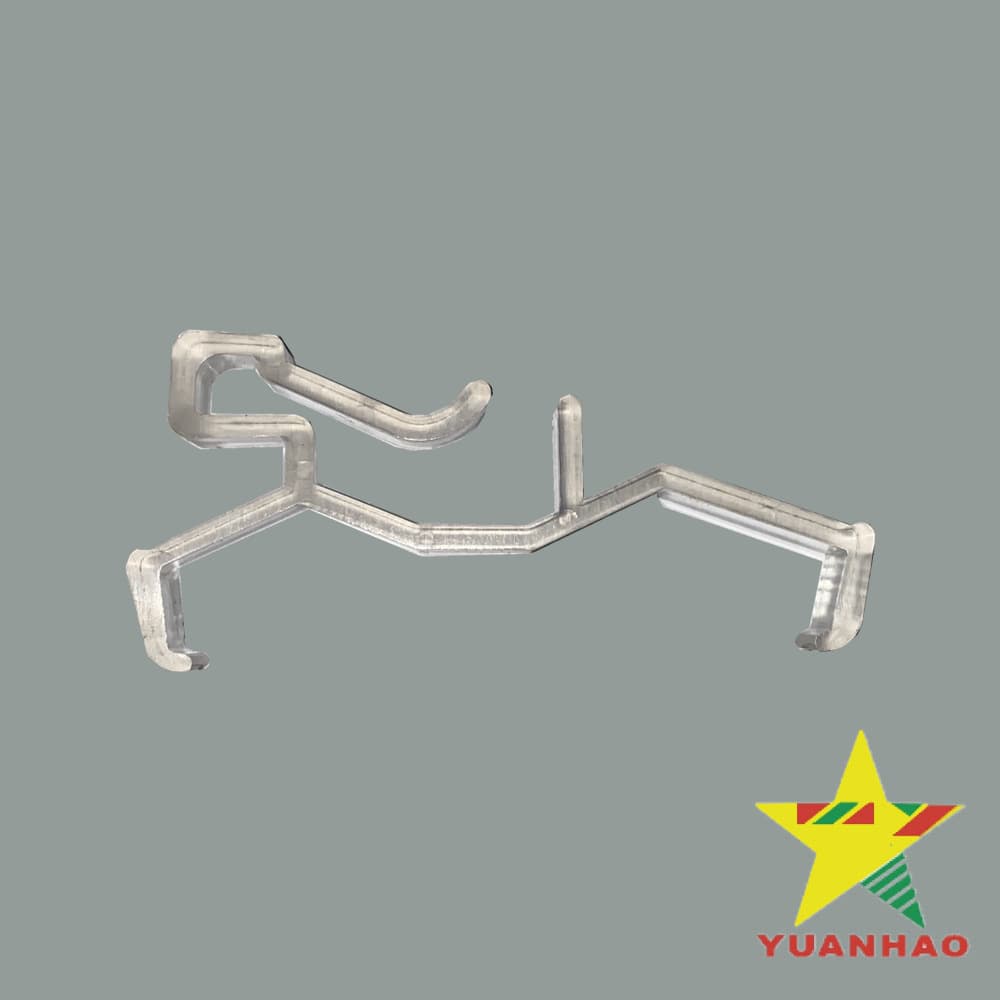 Factory Direct Cross-border Export 1.5-inch (Long Style) Curtain Finial Clips Durable and Stable Curtain Accessories