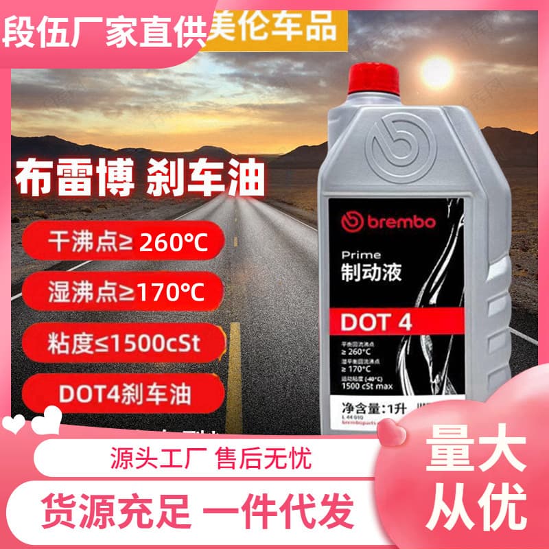 Brembo DOT4 DOT5.1 Brake Fluid for Cars, Electric Vehicles, and Motorcycles - Ruipei