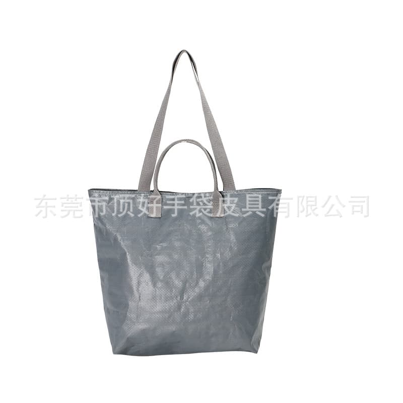 Scandinavian Style New PE Woven Handbag, Environmentally Friendly Multi-functional Woven Snake Leather Shopping Bag, Shoulder Woven Bag