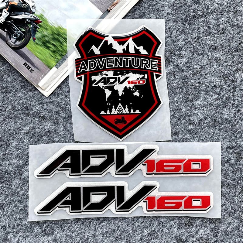 Reflective Waterproof Decal Sticker for Honda ADV160 Motorcycle Tank Custom Modification