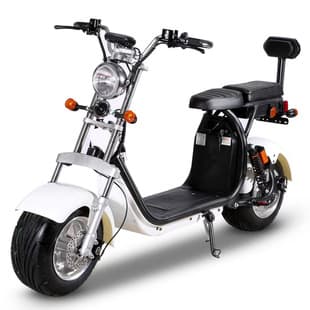 Cross-Border Foreign Trade Two-Wheel Electric Vehicle Harley-Style Adult Electric Motorcycle Wide-Tire Electric Scooter Mobility Vehicle