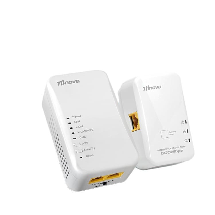 7INOVA·7 Flags 500M Powerline Adapter Kit for Set-top Box with Wireless Connectivity