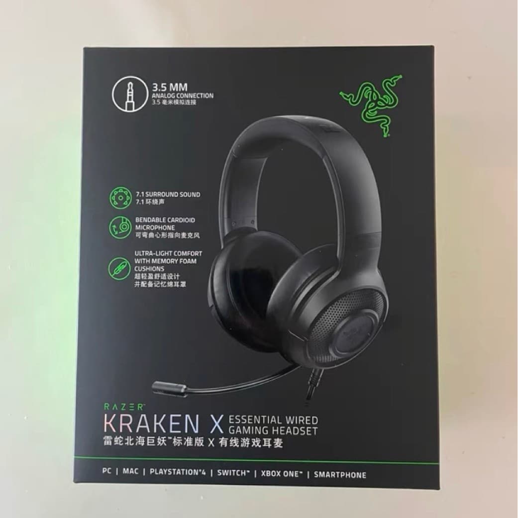 Kraken X Standard Edition North Sea Giant Headset 7.1 Channel Gaming Headphones For Computer Games