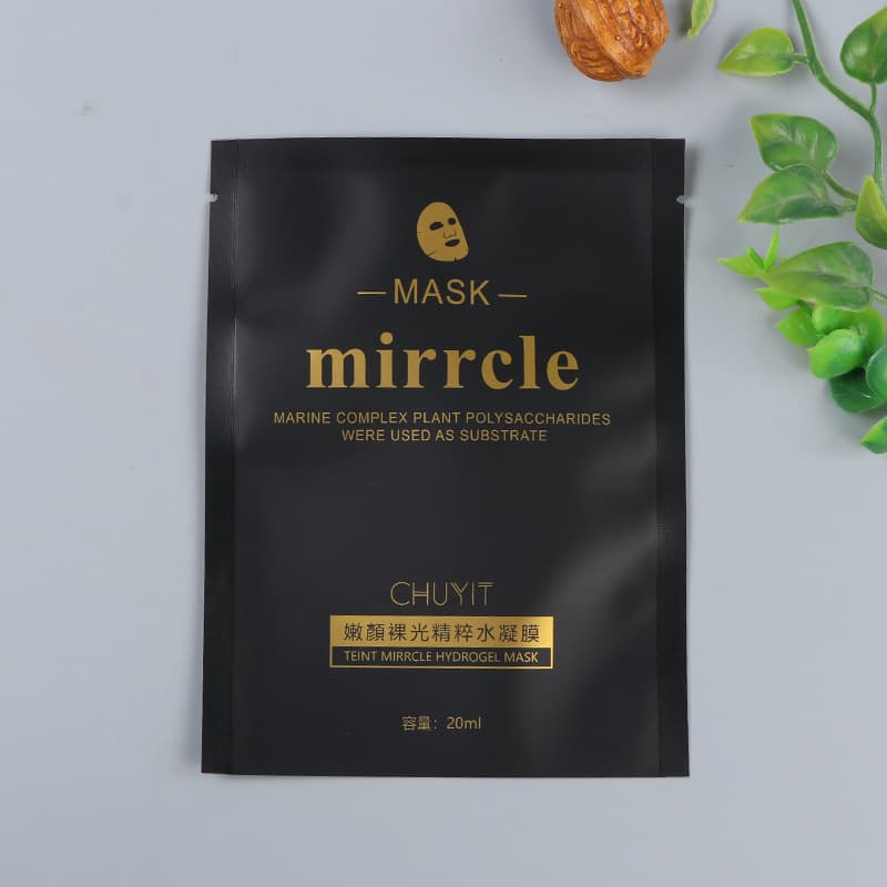Aluminum Foil Mask Packaging Bag, One Bag One Code Variable Data, Medical Cold Compress Dressing, Cosmetic Bag, Matte Composite Bag