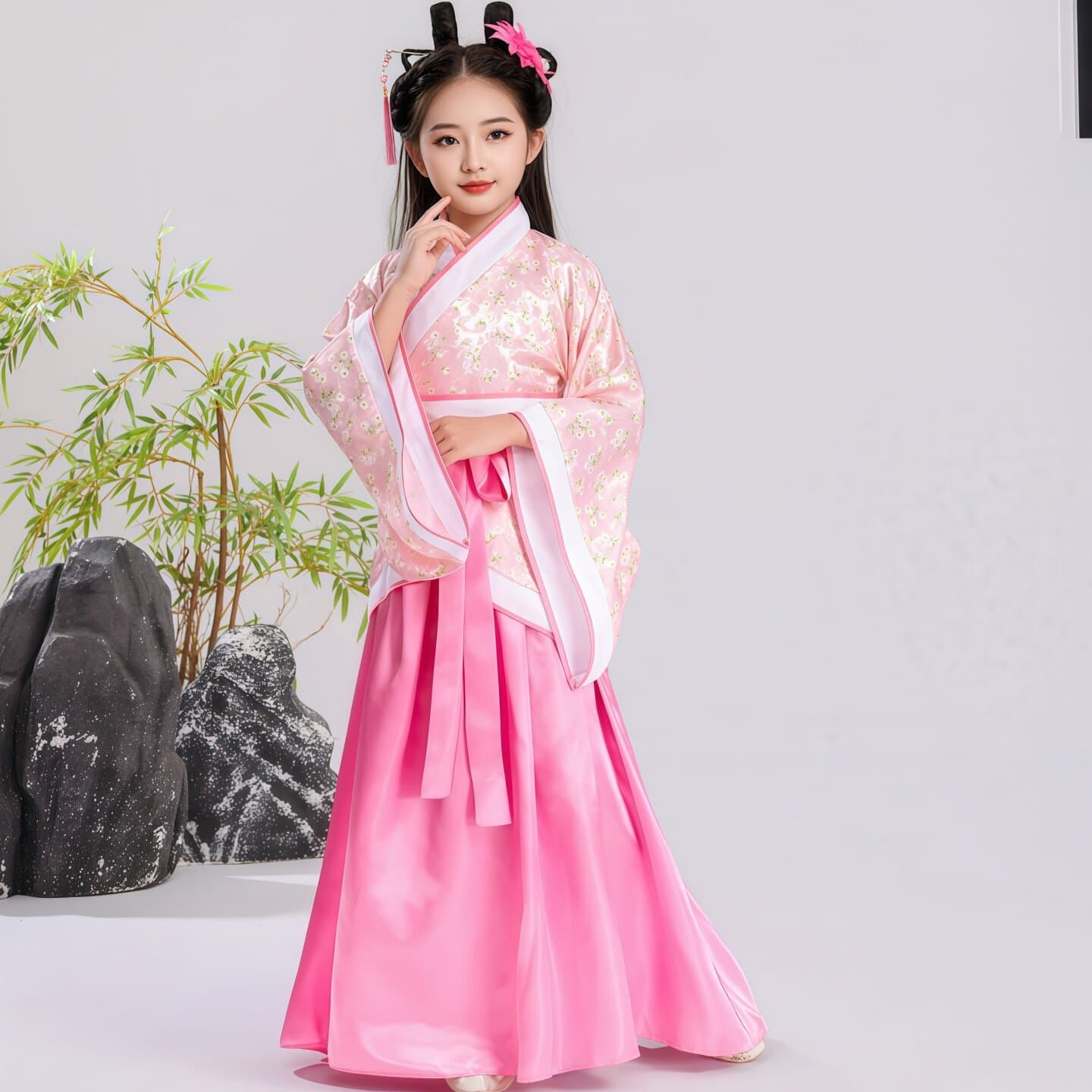 Children's Stage Play Dream of the Red Chamber Jia Baoyu Lin Daiyu Twelve Beauties Wang Xifeng Xue Baochai Same Style Hanfu Performance Costume
