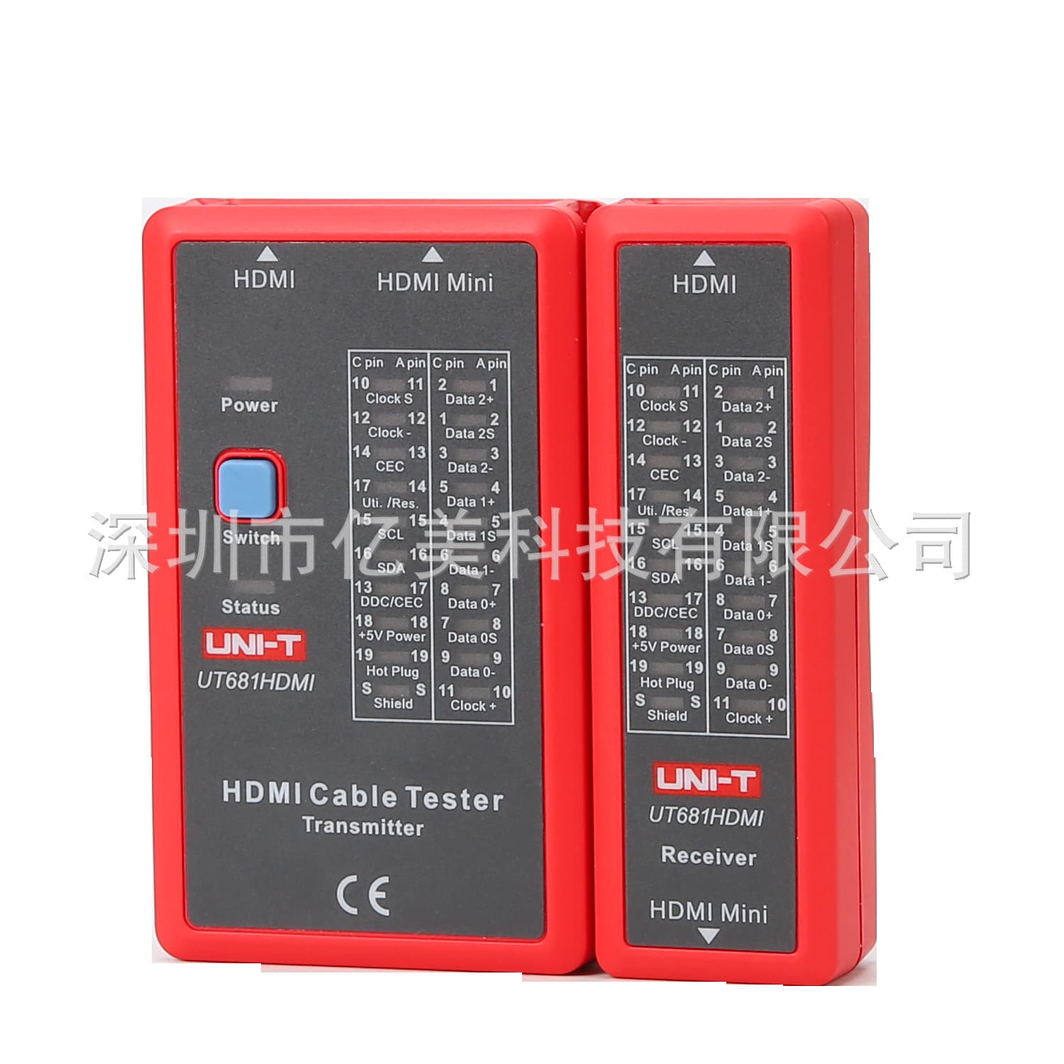 UNI-T UT681 HDMI Cable Tester HDMI / MINI-HDMI High-Definition