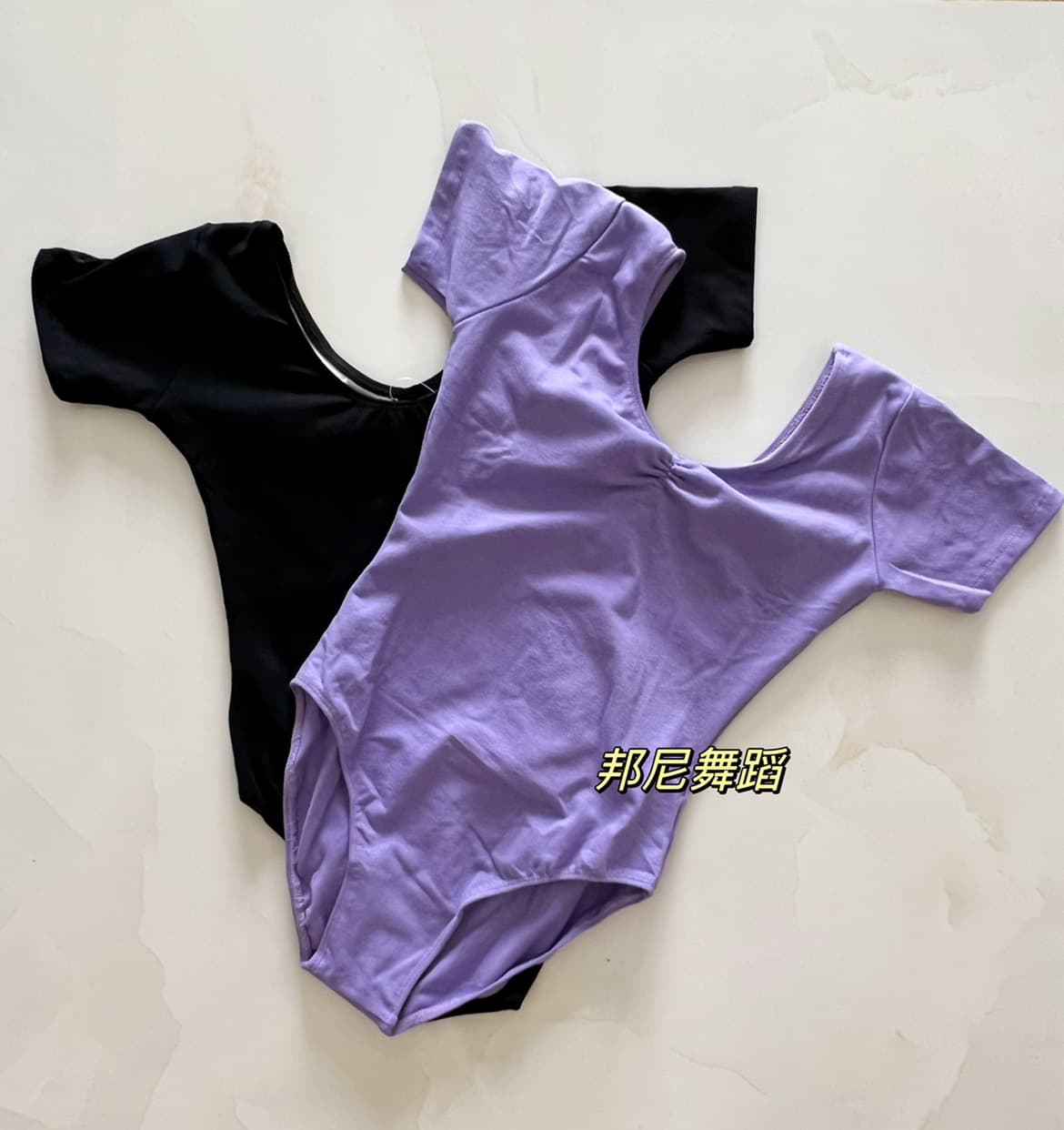 Ballet Dance Clothing, Kidsren's Short-Sleeved Practice and Examination Body Suits, Girls' Art Examination Gymnastics Suits, Short-Sleeved and Long-Sleeved