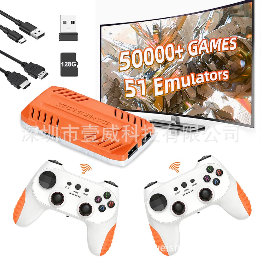 Carefully Selected Cross-Border X10 Pro Game Console, Dual-Player Connection for Battles, Wireless High-Definition Tv Home Game Console
