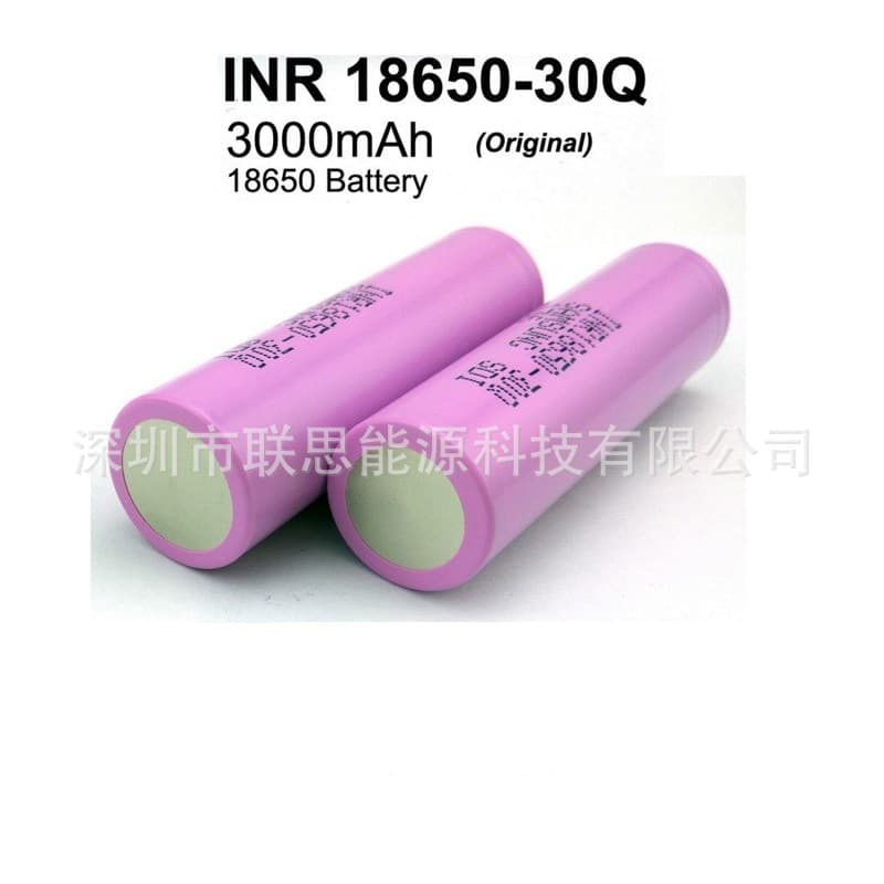 Original Samsung 3.7V 18650 30Q Lithium Ion Battery 3000mAh 15A Mobile Power Dynamic Battery High Capacity Long Life