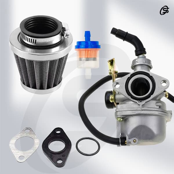 ATV PZ19 Carburetor Kit 35 50 70 110 125cc PZ19 Carburetor Cable Type