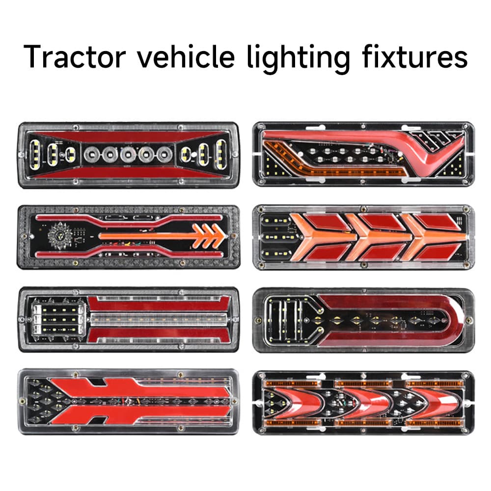 Agricultural Vehicle Lights 12V 24V LED Tricycle Tail Lights