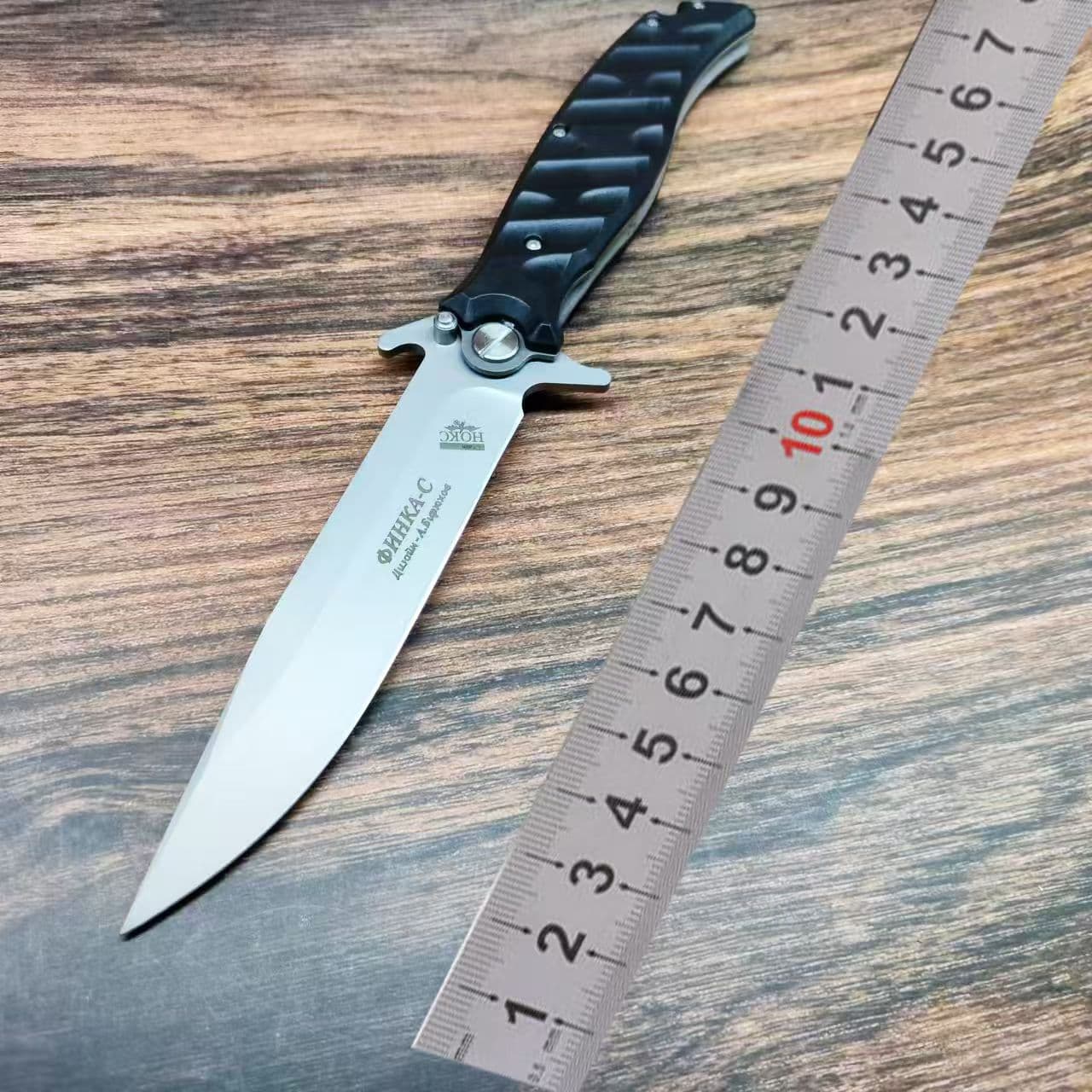 Russian HOKC Folding Knife Wilderness Survival Knife Self-Defense Folding Knife Outdoor Knives Factory Direct Supply Camping Portable Knife