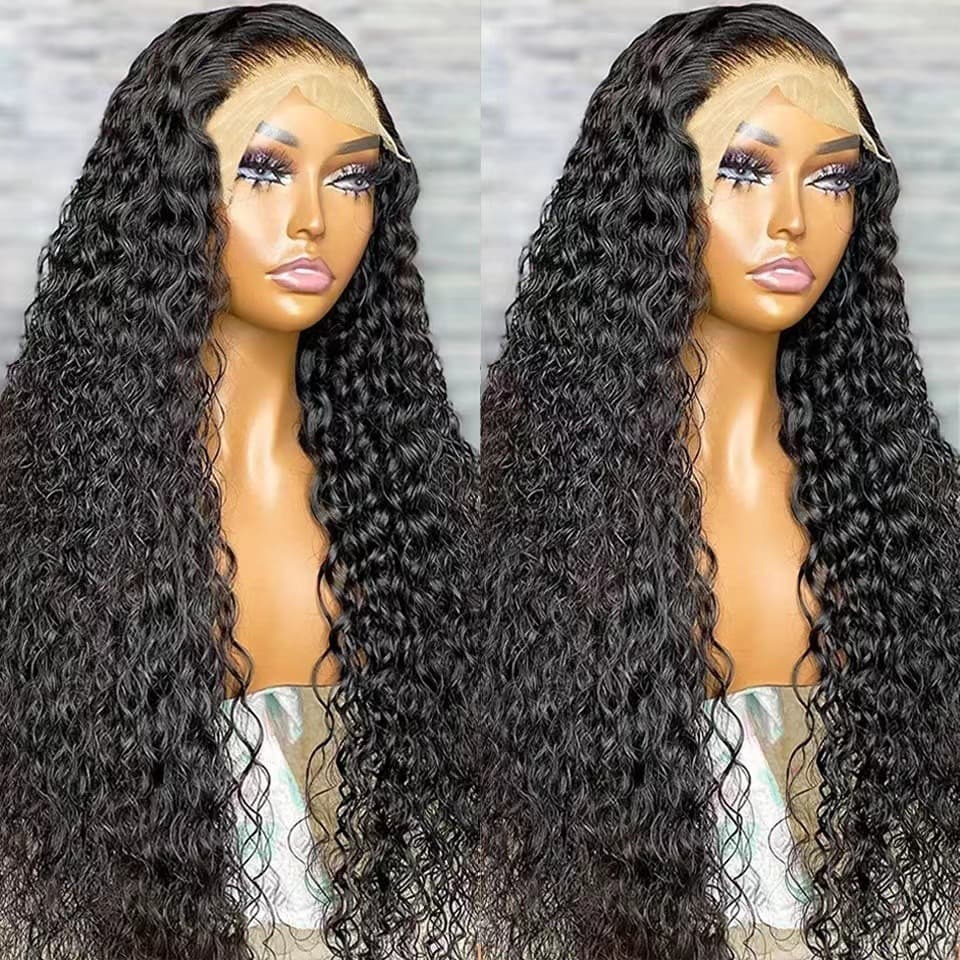 European Style Lace Front Wig Small Curl Fake Hair Long Curly Hair Suitable for Any Skin Color And Face Shape Natural Looking