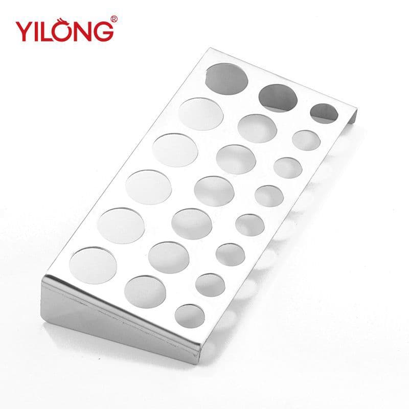 Yilong tattoo equipment stainless steel porous ink rack ink cup tattoo needle power supply foot pedal auxiliary supplies