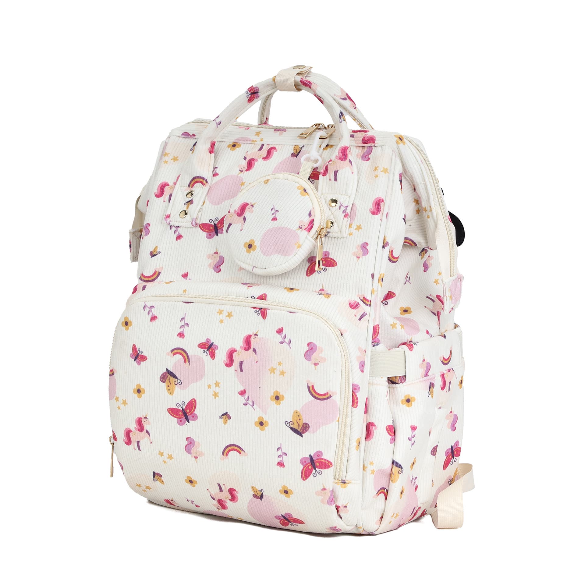 Cross-Border Stylish Simple Lightweight Dual-Shoulder Hand-Carry Large-Capacity Maternity Baby Outing Wet-Dry Separation Multifunctional Mommy Bag