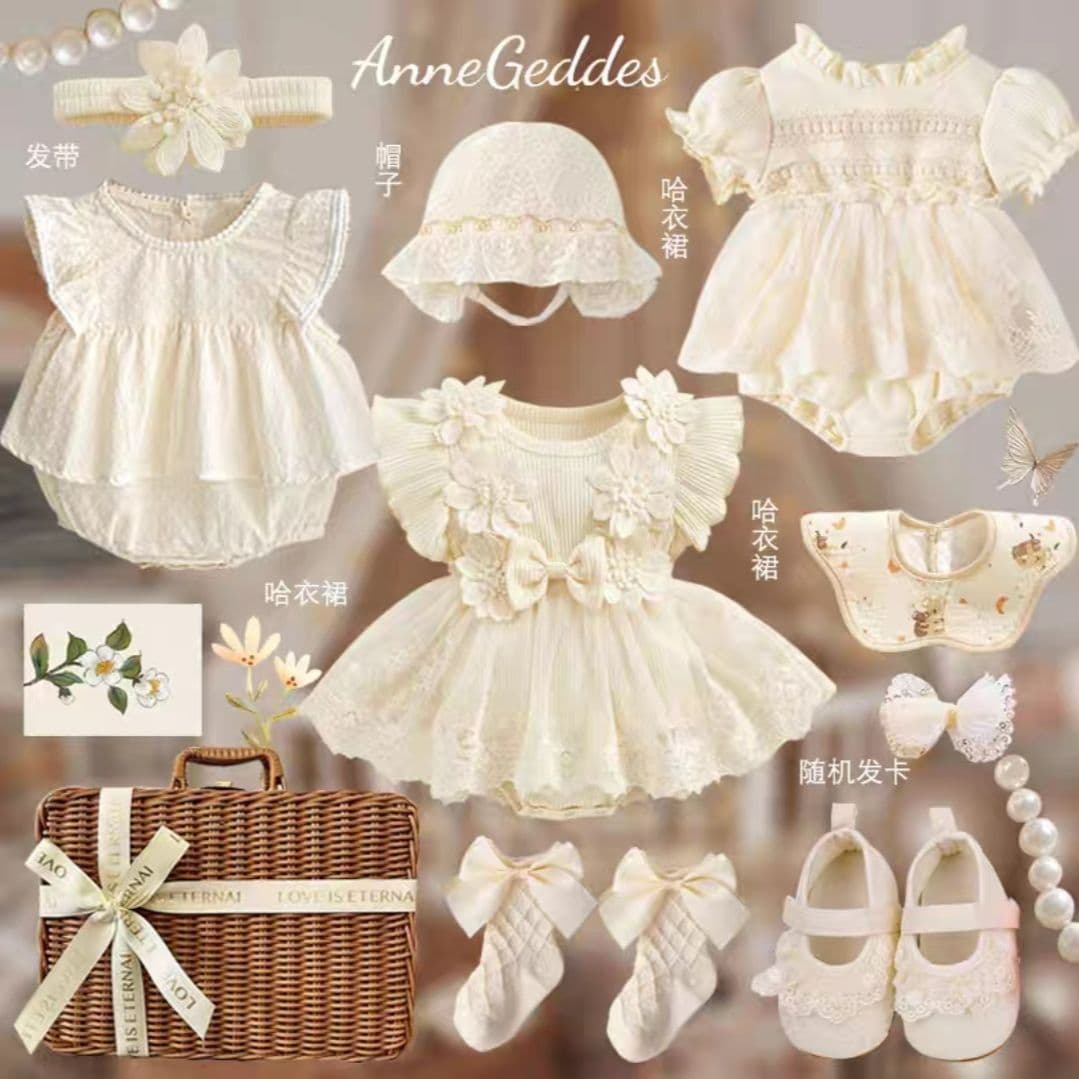 Newborn Gift Box Baby Shower Gift Full Moon Gift Baby Clothes Set Gift for Postpartum Women