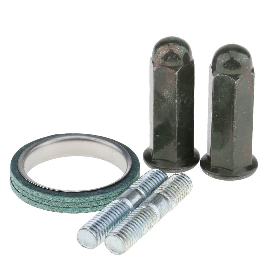 5-piece GY6 125cc 150cc QMB139 Electric Scooter Exhaust Stud Nut Gasket Kit