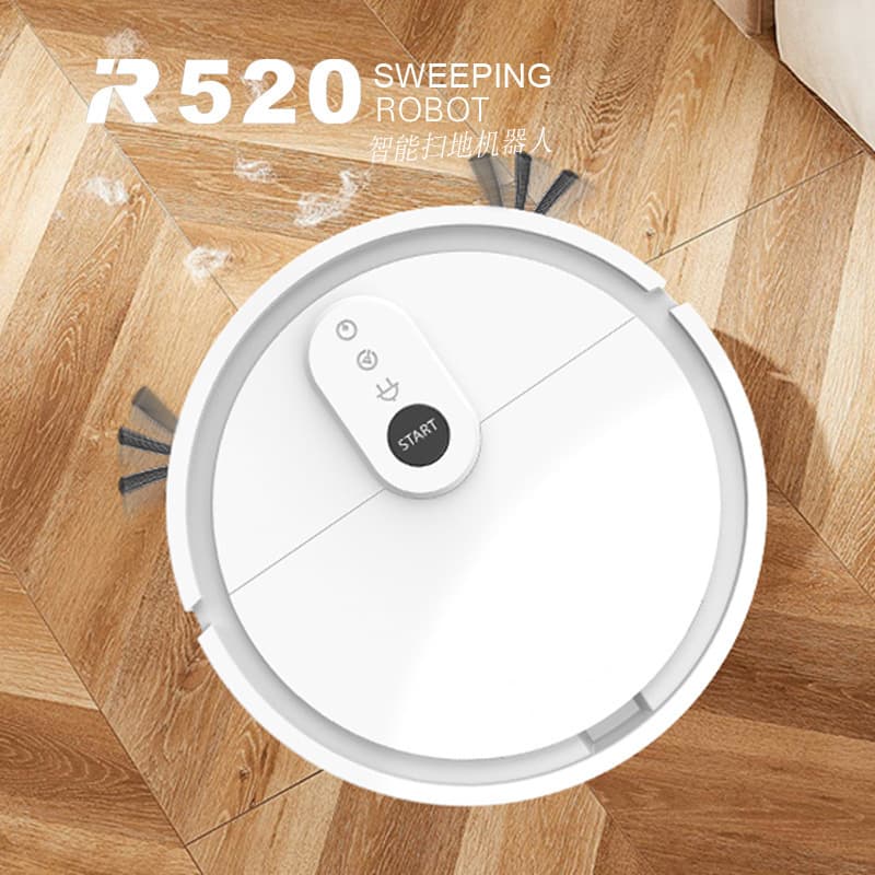 Robotic vacuum cleaner, smart pet hair cleaner, household sweeping, vacuuming and mopping all-in-one machine for automatic cleaning.
