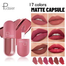 Cross-border Amazon Pudaier mini capsule lip gloss lip plumping lip glaze pearlescent liquid lip oil foreign trade lip gloss