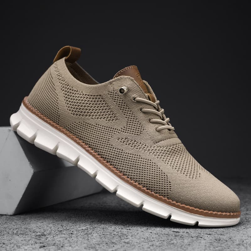 Men's Casual Slip-on Shoes Suitable For Daily Wear Fashionable Design Comfortable Soft Sole Breathable Mesh
