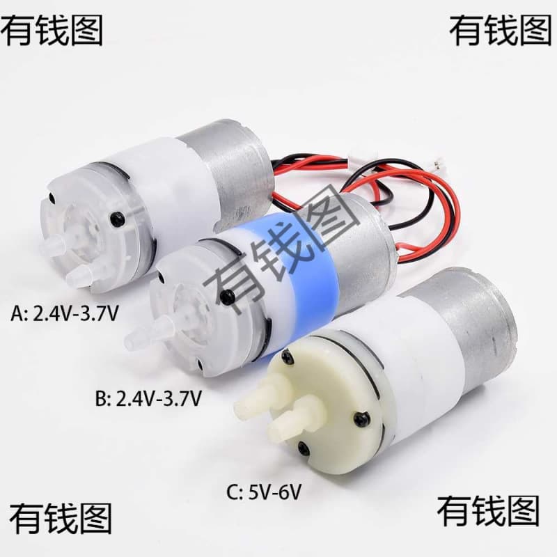 Micro 310/320 DC Motor Self-Priming Small Water Pump DC3V 3.7V 5V 6V Diaphragm Mini Water Pump