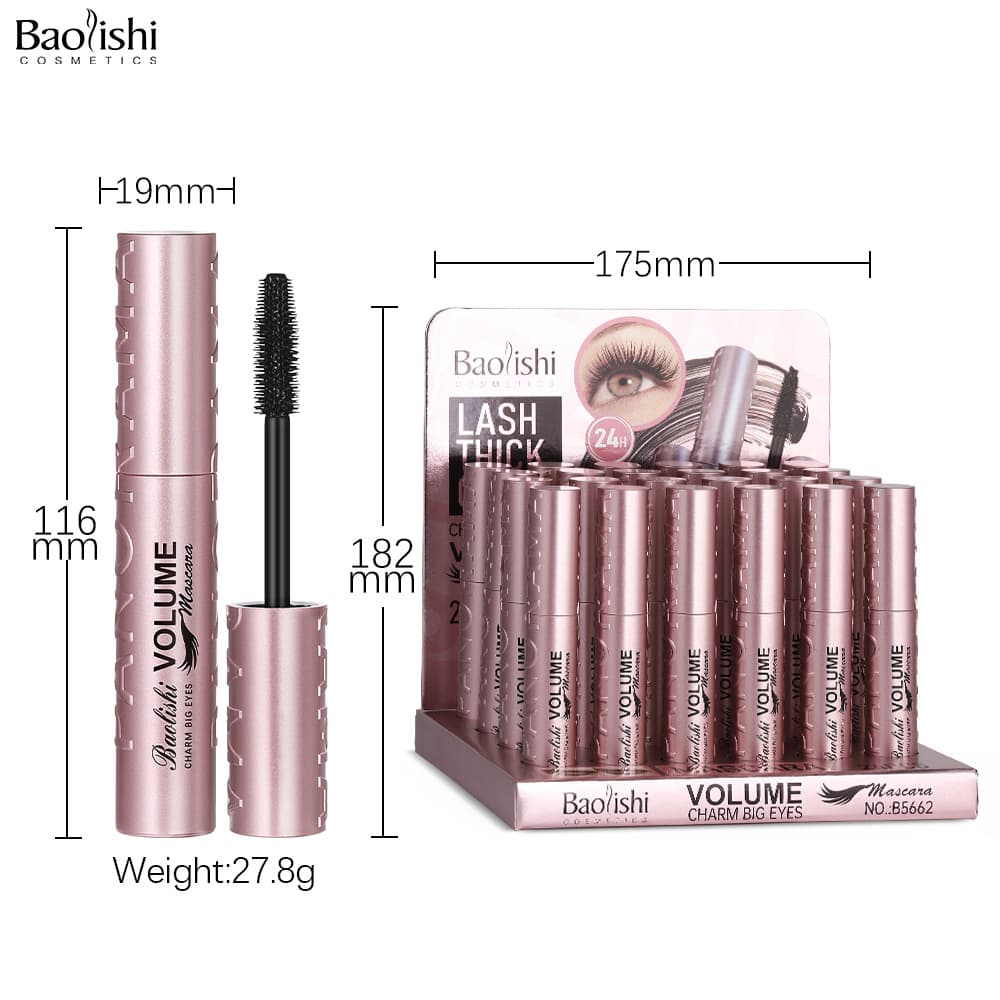 Yabaolian Cross-border Bestseller In-stock Makeup Neutral Mascara Volumizing Lengthening Curling 4D Neutral Mascara