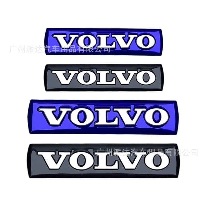 For Volvo VOLVO Steering Wheel Decal Sticker XC60 XC90 V40 V60 S60 LS80 Modified Letter Sticker