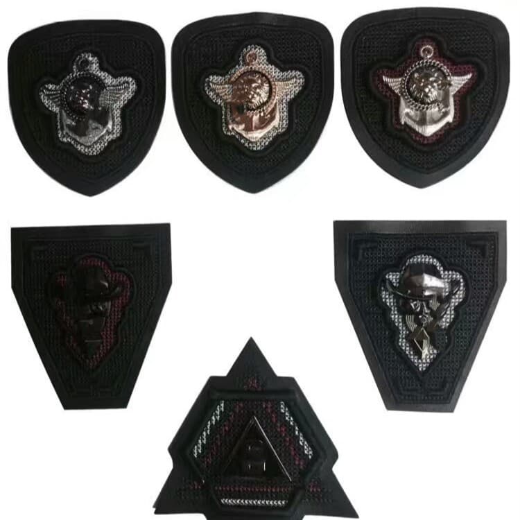 Manufacturer direct sales of various leather tags, metal arm badges, embroidery leather labels, woven label patches, bobwp