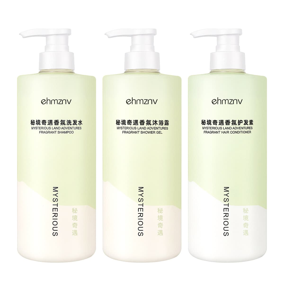 500/800ml Wholesale K Amino Acid Shampoo Soft Refreshing Shampoo Hair Cream Conditioner Body Soap for Women