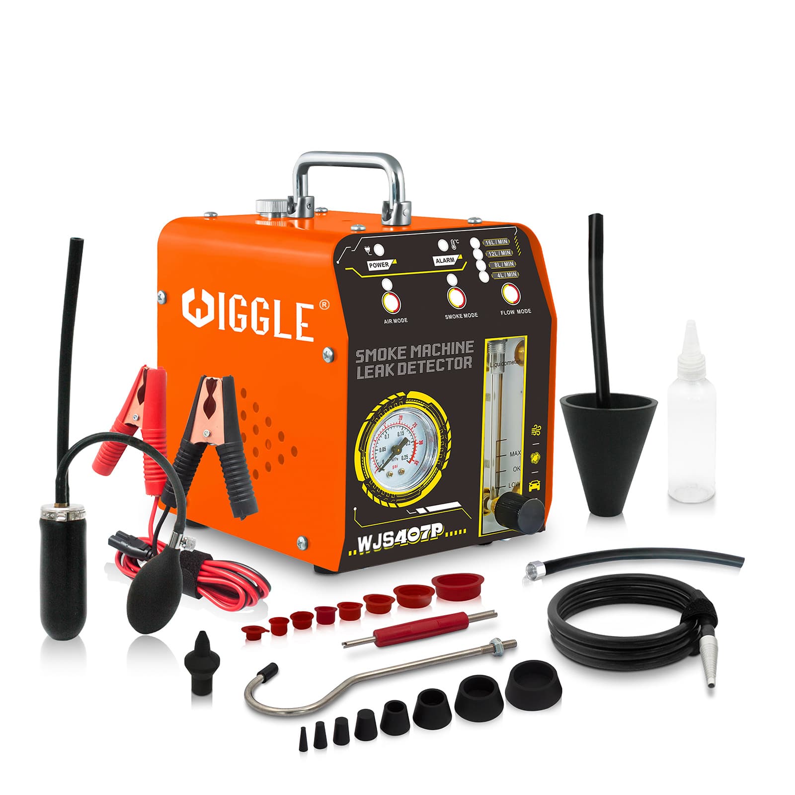 Smoke Leak Detector Car Engine Exhaust Pipe Leak Fault Leak Detector Auto Repair Side Leak Detection Smoke Machine