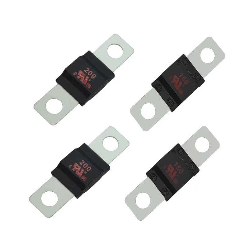 AMS 200A 80V 72V 58V 41*30*12 Small Fork Bolt Automotive Fuse AN498 Car Fuse