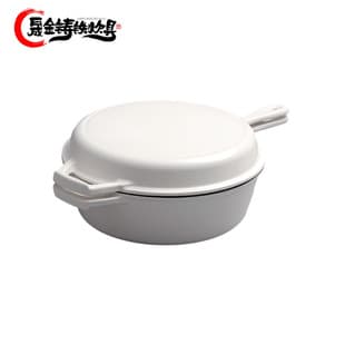 Factory supply cast iron enamel baking bread pot wholesale household enameled cast iron Dutch oven stock cross-border