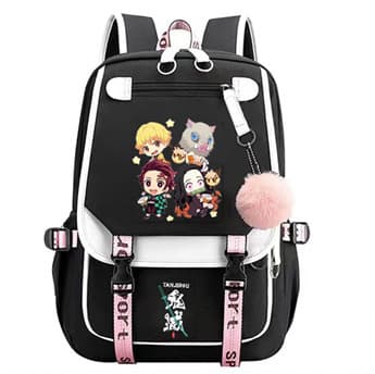 Cross-border Student Backpack Cartoon Laptop Backpack for Middle School Students Casual Bag Computer Bag In Stock Custom Logo Dropshipping