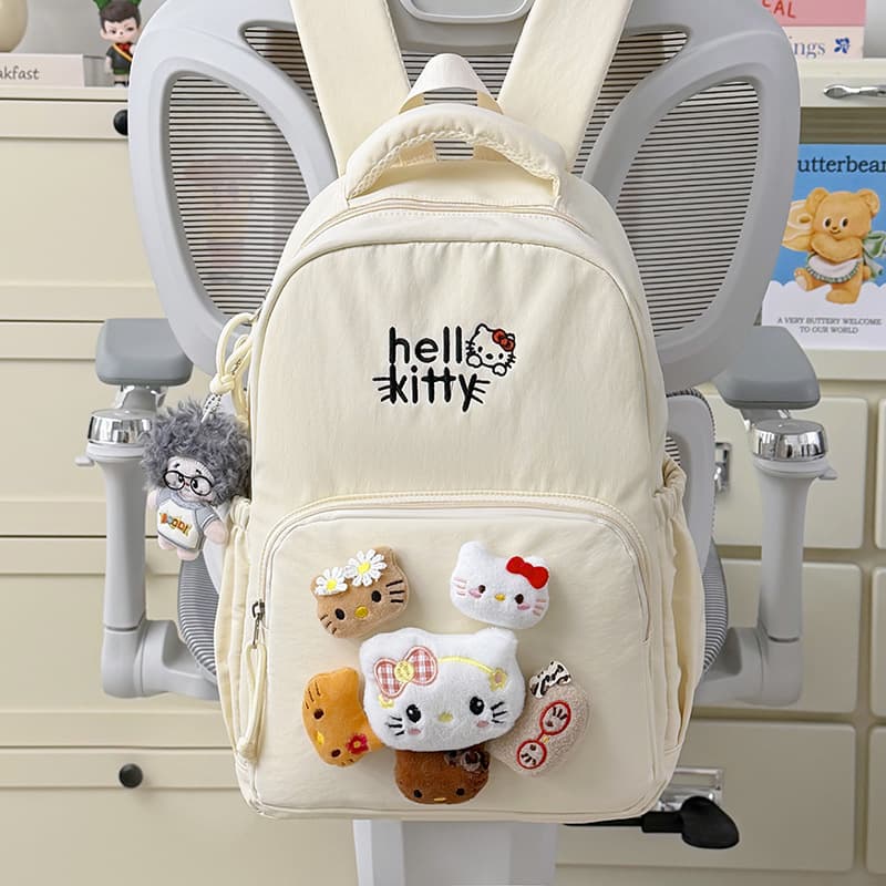 High School Girl Backpack, College Style, Unique Design, Large Capacity, Transparent Ita Bag, Double Shoulder Bag