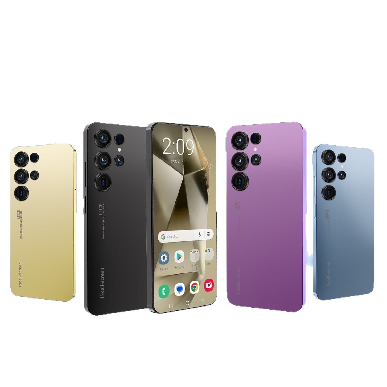 Cross-Border Mobile Phone Southeast Asia S24 Ultra 6.8-Inch Large Screen Factory Direct Supply