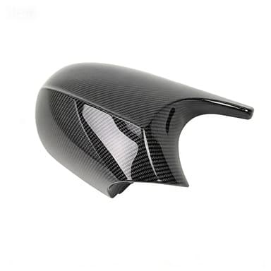 Compatible with BMW 1 Series Carbon Fiber Rearview Mirror E87/E81/E82/E90/E91/E92/E93 LCI Bullhorn Style Late Model