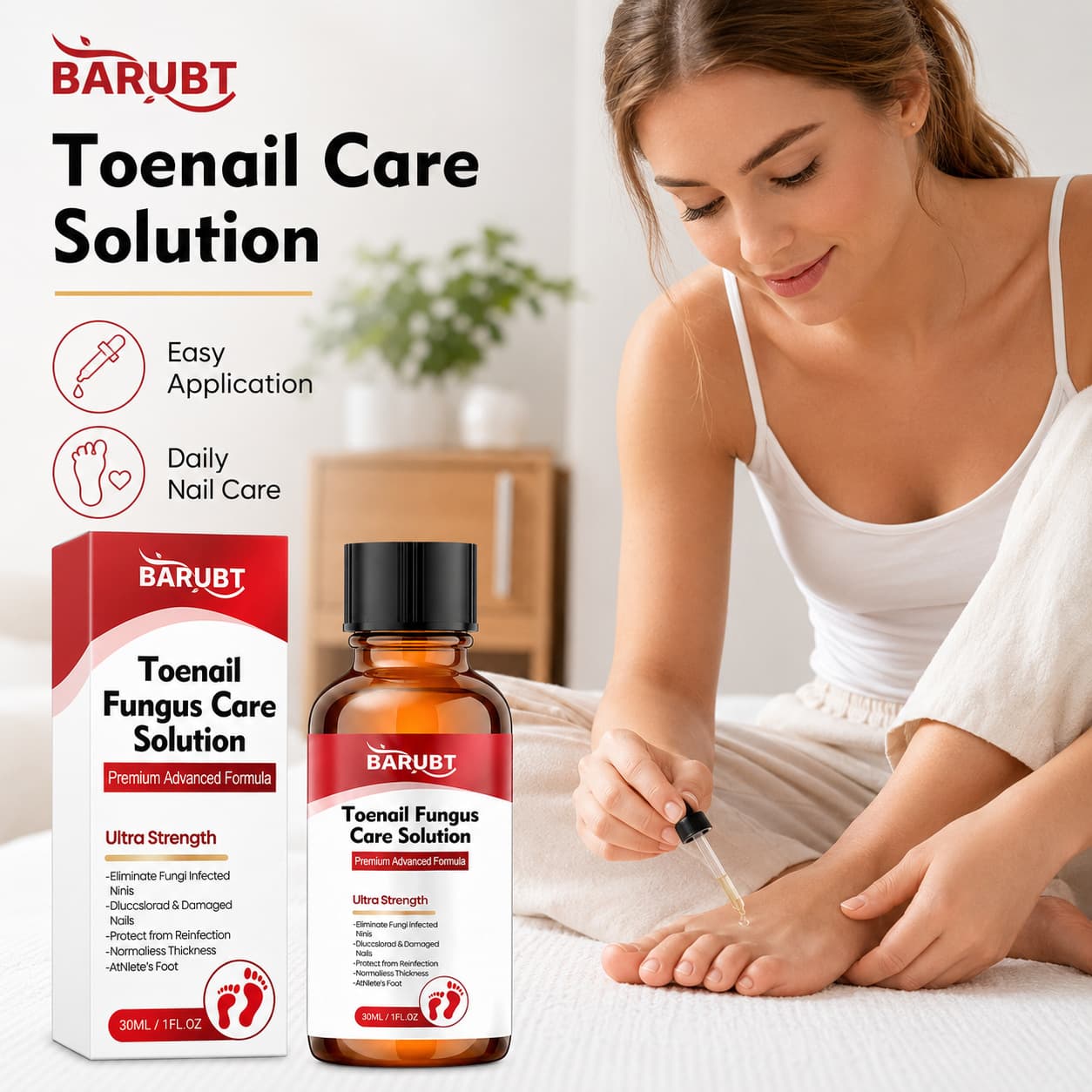 Cross-border Nail Care Serum, Softens Nail Surface, Gentle Care for Daily Shine, Hand and Foot Nails