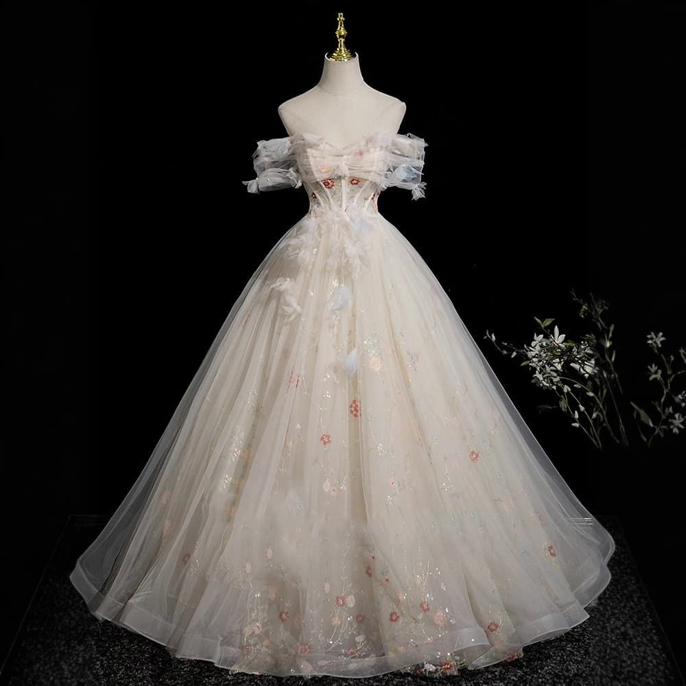 Adult ceremony dress, women's high-end light luxury, niche heavy industry, engagement dress, toast dress, bride's evening dress, high-end
