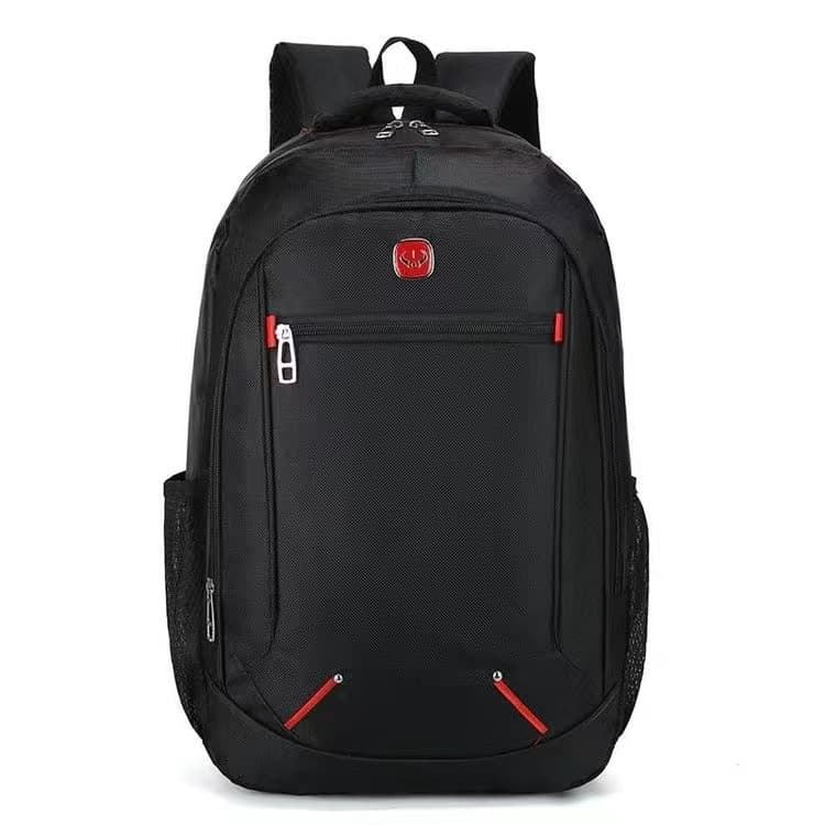 Cross-border business backpack for men, 2024 new large capacity student school bag, logo printing travel backpack wholesale