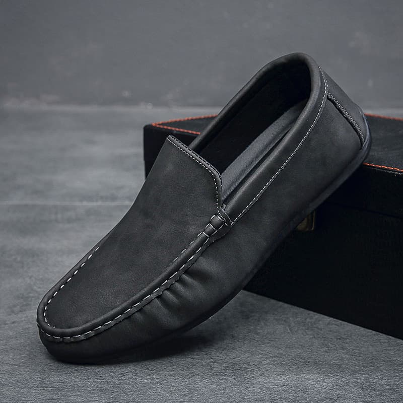 Men's Shoes Loafers 2024 Summer New Style Low-Top Breathable Trendy Fashion Slip-On Casual Men's Shoes Lazy Shoes